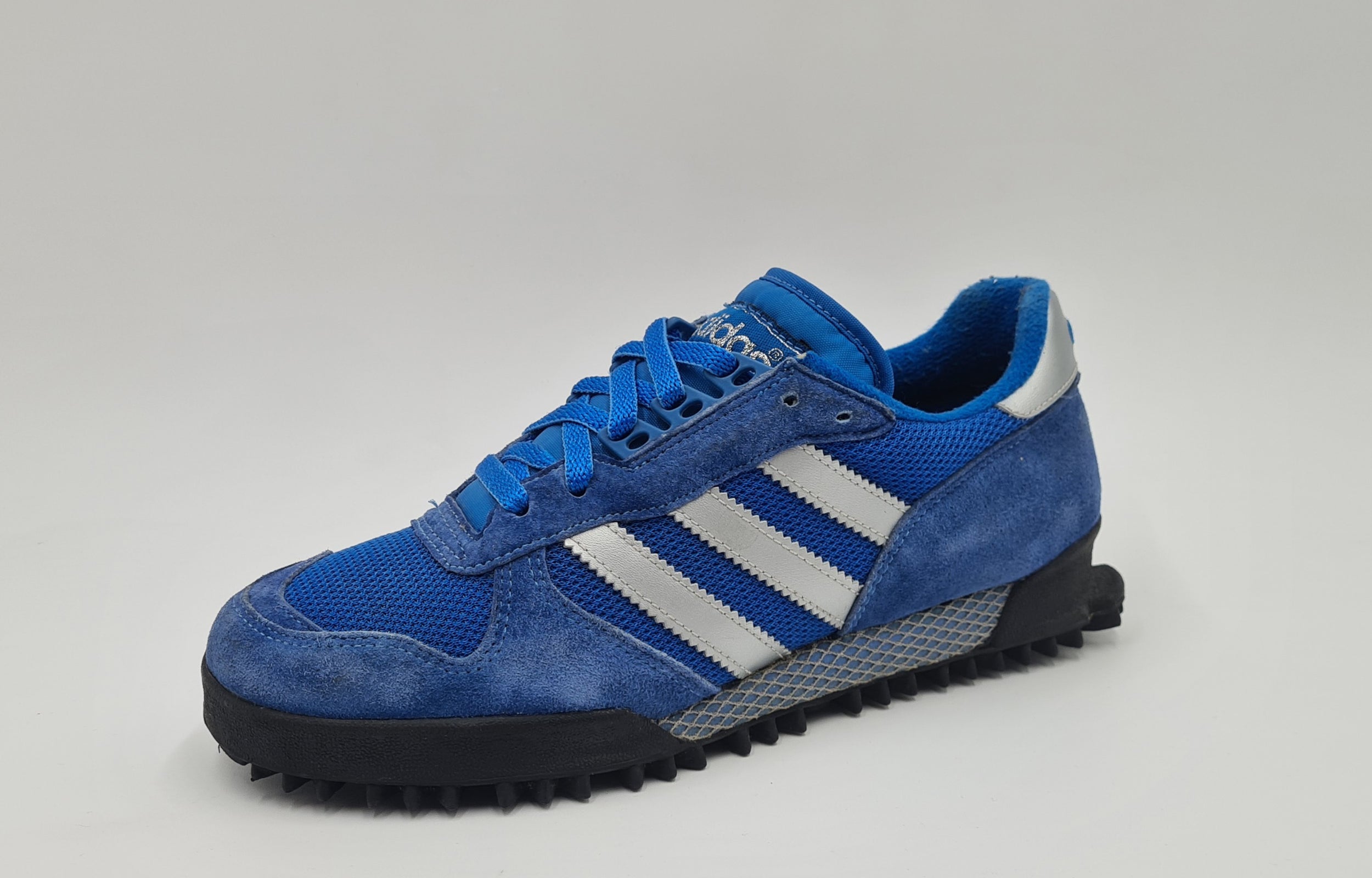 Vintage 1997 Adidas Marathon TR Blau UK 7 EUR 40 2 3 Secondsoles