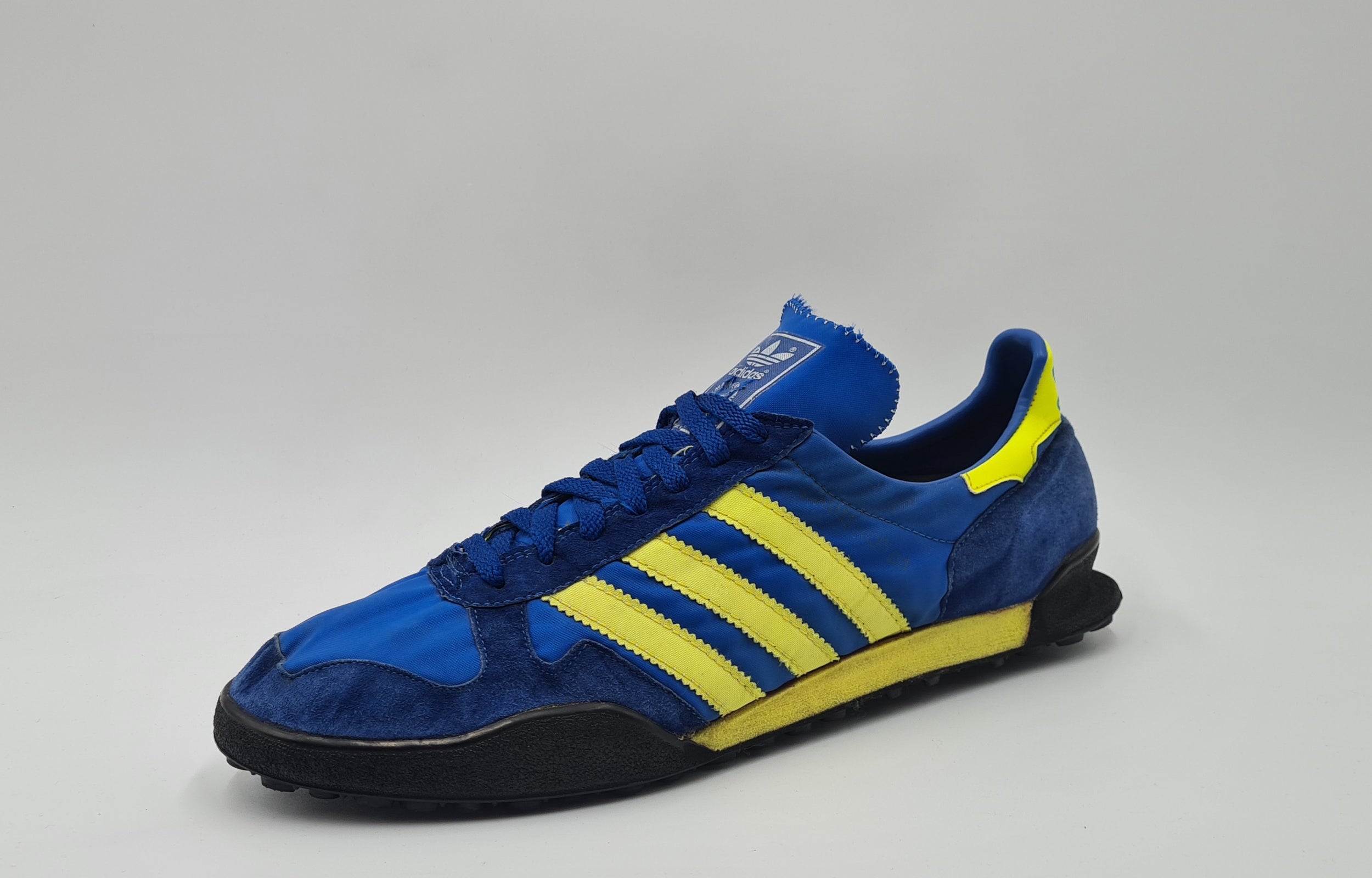 Vintage 1980er Adidas Marathon 80 West Germany UK 12 EUR 47 1 3 Secondsoles